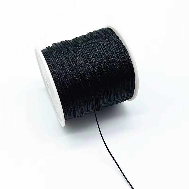 100M/Roll 0.8Mm Nylon Cord Thread Chinese Knot Macrame Cord Bracelet Braided String DIY Tassels Beading Shamballa String Thread