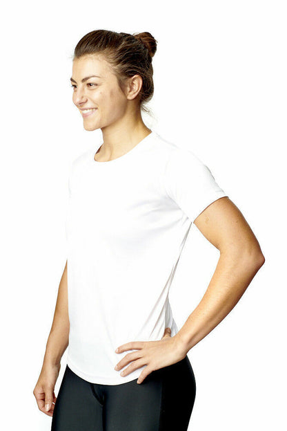 Running T-Shirt Short Sleeve Women Size 8-20 Top Sports Wear Quality Training