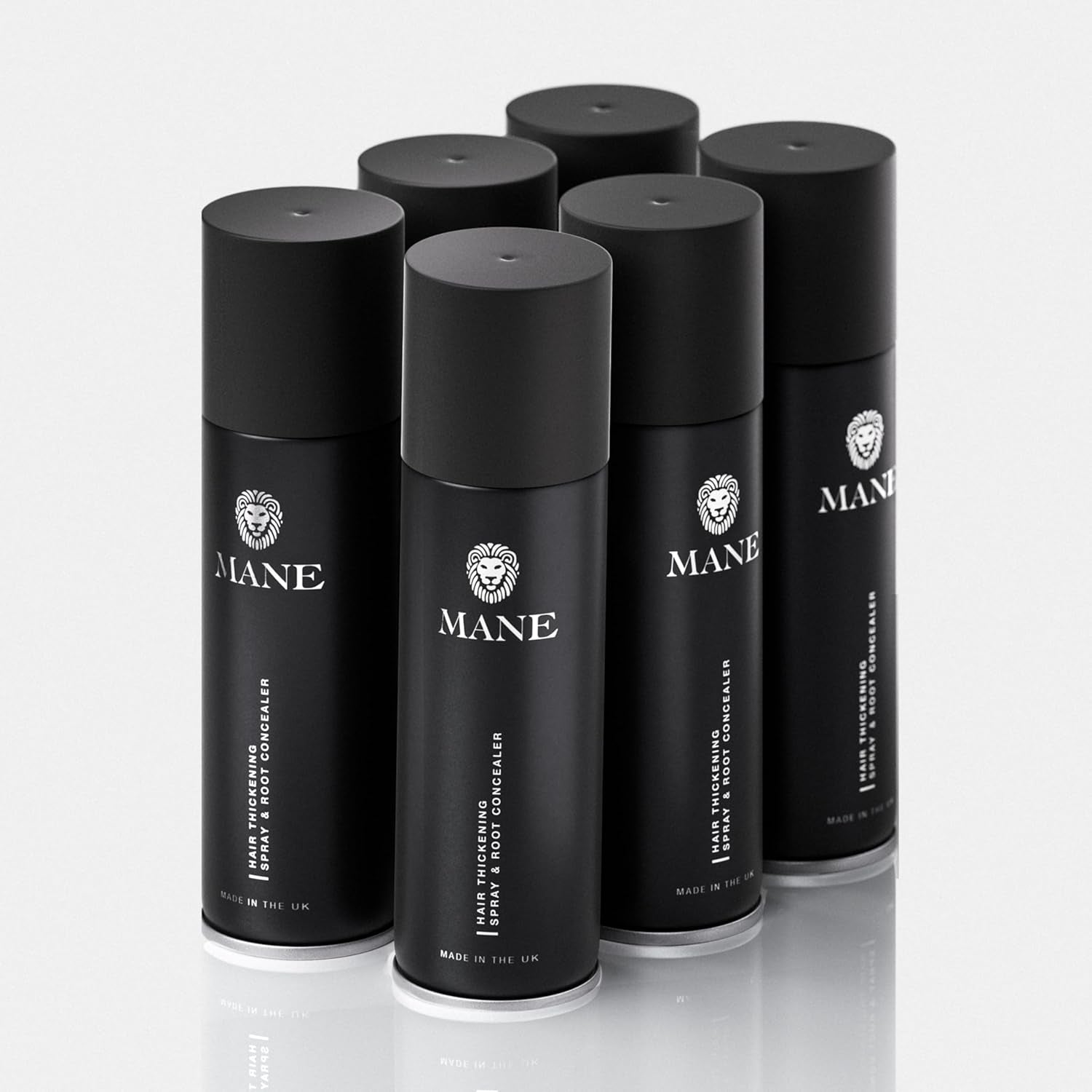 Hair Thickening Spray (Auburn) X 6 - Only £99.75 - Direct from the Manufacturer. Also an Instant Root Concealer