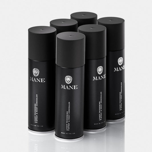Hair Thickening Spray (Auburn) X 6 - Only £99.75 - Direct from the Manufacturer. Also an Instant Root Concealer