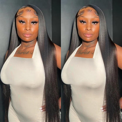 Bundles Human Hair Brazilian Straight Hair Bundles 100% Unprocessed Human Hair Straight Hair Extension Bundles Natural Color Human Hair Straight for Black Women Curly Weave Bundles Human Hair(30Inches
