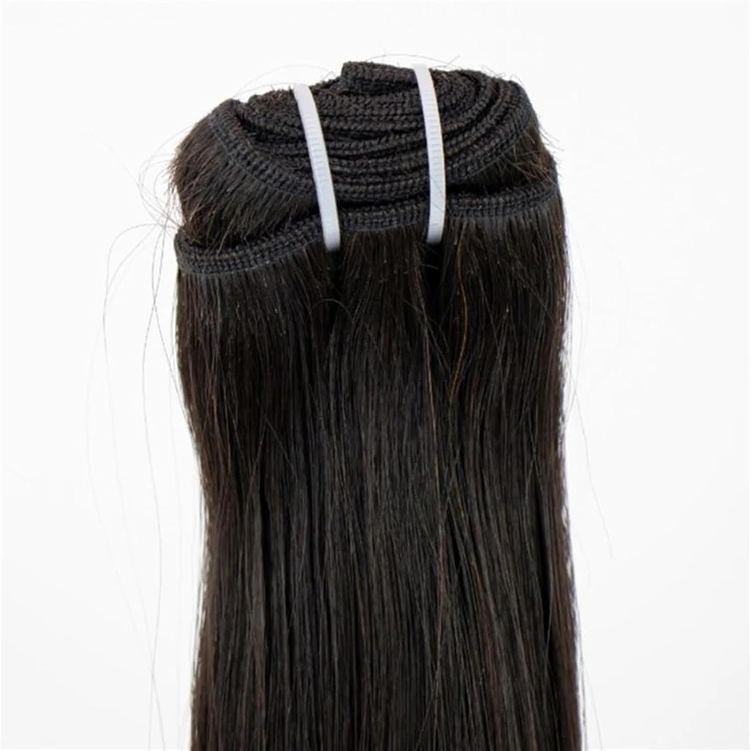 Bundles Human Hair Brazilian Straight Hair Bundles 100% Unprocessed Human Hair Straight Hair Extension Bundles Natural Color Human Hair Straight for Black Women Curly Weave Bundles Human Hair(30Inches