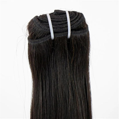 Bundles Human Hair Brazilian Straight Hair Bundles 100% Unprocessed Human Hair Straight Hair Extension Bundles Natural Color Human Hair Straight for Black Women Curly Weave Bundles Human Hair(30Inches