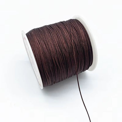 100M/Roll 0.8Mm Nylon Cord Thread Chinese Knot Macrame Cord Bracelet Braided String DIY Tassels Beading Shamballa String Thread