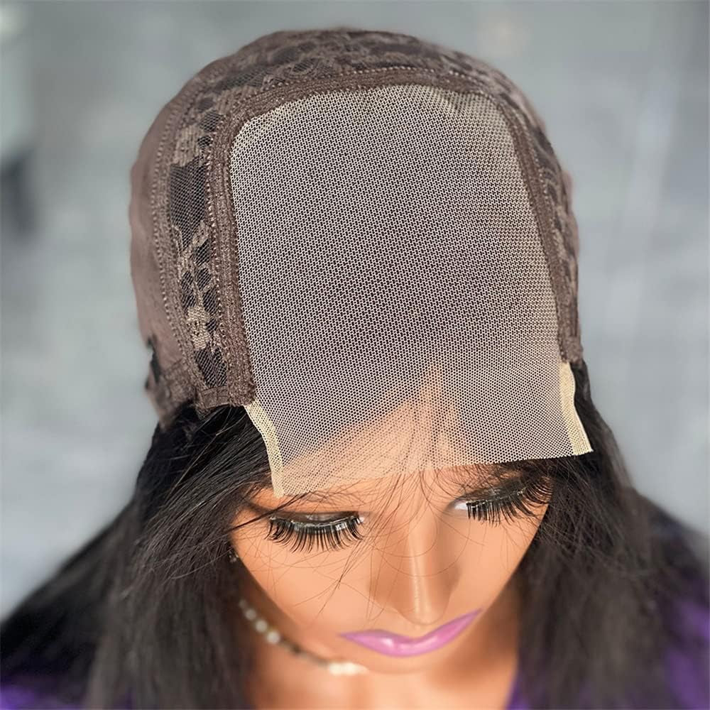DD Bone Straight P4/27 Bob Virgin Human Hair Wig 200% Density 160G 4 * 4 Lace Wig
