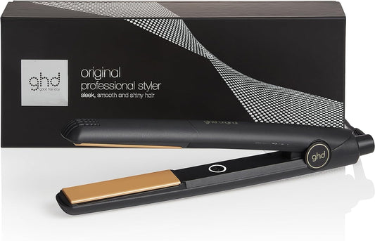 Original Hair Straightener & Styler (Upgraded) - for Sleek, Smooth & Soft Styles with Enhanced Shine, No Extreme Heat Damage - for All Hair Types - (UK Plug)